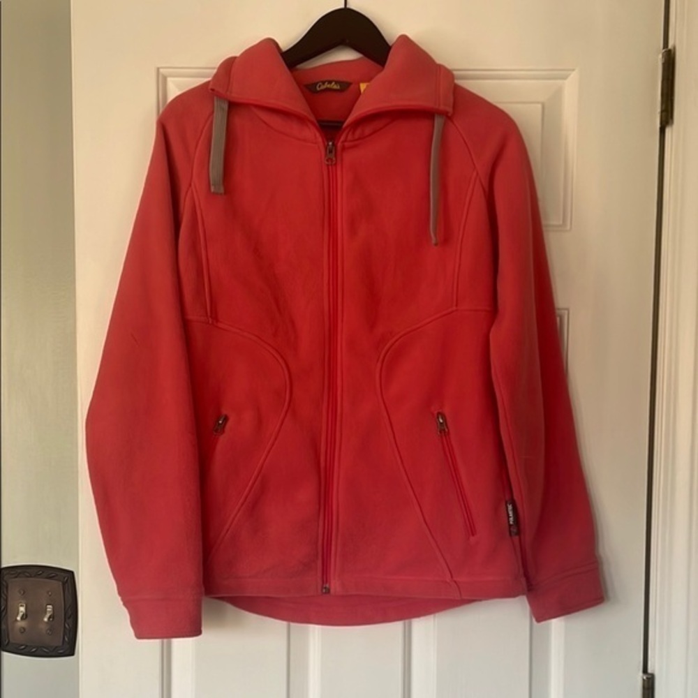 Cabela's Pink Polartec Fleece Comfy Jacket